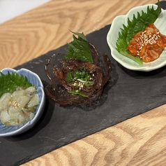 珍味三種盛り