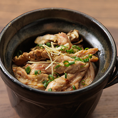 せせりと舞茸の土鍋ご飯