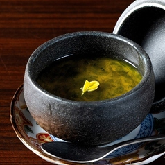 茶碗蒸し　(あおさ餡)