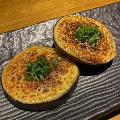 加茂茄子の鉄板焼き田楽