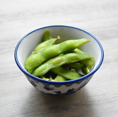 塩ゆで枝豆