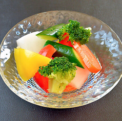 季節の酢の物