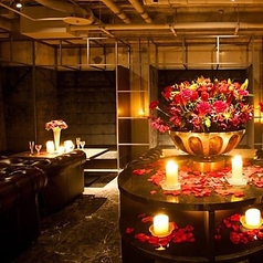 キャンドルが煌めくラグジュアリー空間 プレミアム結婚式2次会プラン3500円 Gala 札幌 バー カクテル ホットペッパーグルメ