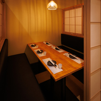 プライベートな空間でゆったりと過ごせる至福の時間