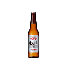 【bottle beer】アサヒ スーパードライ （334ml）