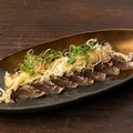 料理メニュー写真&nbsp;ガリと薬味の炙り〆サバ