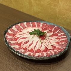 馬肉のしゃぶしゃぶ