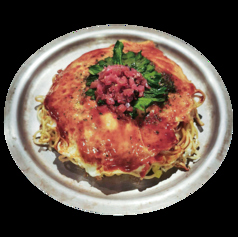 梅しそ梅だれ(梅だれ・大葉・カリカリ梅)