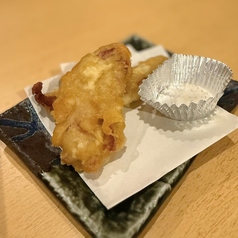 鴨ササミ天ぷら