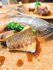 本日の魚ソテー～梅とバルサミコソース～