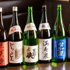 店長こだわりの厳選地酒！新鮮な海の幸と相性抜群です