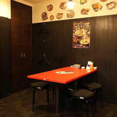 2人席　少人数でも