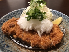 ゴールデンボアポーク おろし特上ロースかつ定食