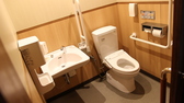 バリアフリー式トイレ