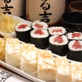 料理メニュー写真 きゅうり巻／しんこ巻／しそ巻／納豆巻