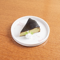 グルテンフリー 抹茶のバスクチーズケーキ