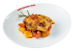 POLLO ALLA CACCIATORA ポッロ アッラ カッチャトーラ