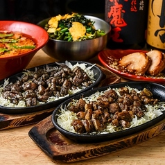 宮崎地鶏もも炭火焼と辛麺 乙星 栄住吉店のコース写真