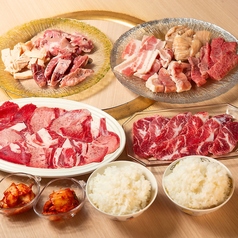 岡山県産有機野菜と和牛 焼肉 かどやのコース写真