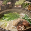 料理メニュー写真&nbsp;～極さかえやの水炊き鍋～　※ご注文は二人前から承ります。