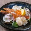 料理メニュー写真&nbsp;本日の厳選鮮魚カルパッチョ５種盛合せ