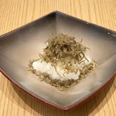 辛味大根揚ジャコ盛り