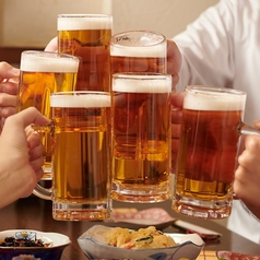 豊富な種類の飲み放題プランもご用意。