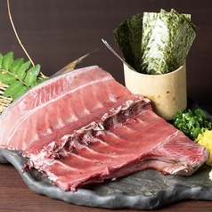 本マグロの骨付き中落ち