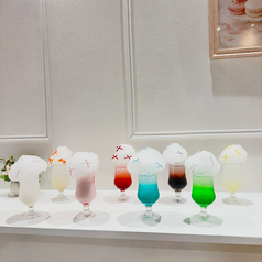 ドリンクも可愛いメニューをご用意!