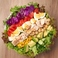 【American】2種チキンと彩野菜のハワイアンコブサラダ ～スパイスコブドレッシング～
