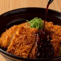 料理メニュー写真 名古屋コーチン　むねの鉄板味噌カツ