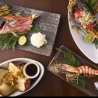 炉端、炭火料理専門店ならではのお料理をご用意♪