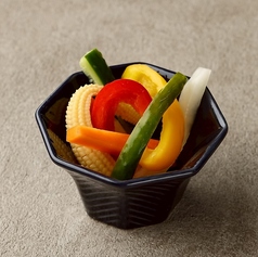 季節野菜のピクルス