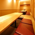 4名様～10名様用の完全掘りごたつ個室。仲間内との飲み会や各種ご宴会等に最適。#東海市 #太田川 #太田川駅 #焼き鳥 #焼鳥 #串焼き #居酒屋 #個室 #飲み放題 #日本酒 #恵那鶏