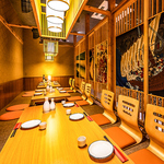 ◆自慢は海鮮料理◆ゆったり最大3時間飲み放題コースは3,500円～ご用意♪完全個室もご用意!!