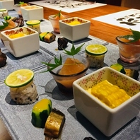 季節を味わう！毎月変わる渾身の会席コースをご用意◎
