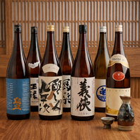 【日本酒・焼酎・生ビール】にもこだわっています◎