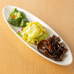 山椒香る浅漬け盛り合わせ