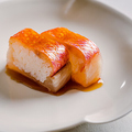 料理メニュー写真&nbsp;月替わりの握り　味噌で食べるお寿司