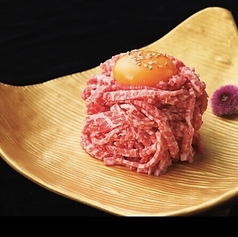 和牛炙りユッケ