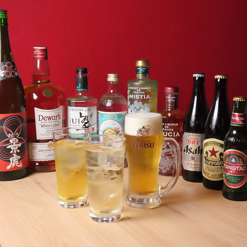 ≪単品飲み放題≫コースじゃなくても飲み放題のご利用OK！ぜひご利用ください！