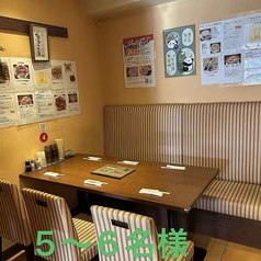 ソファー席もございます。