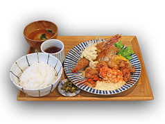 海老フライ&チキン南蛮定食