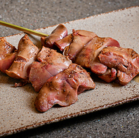 朝締めの国産地鶏を使用した焼き鳥