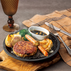 3種のミックスグリル ガーリック醤油