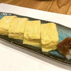 当店自慢の和出汁を使っただし巻き