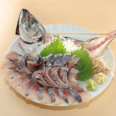 鯵 姿造り