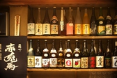 焼酎や日本酒などアルコールも種類豊富。