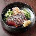 料理メニュー写真&nbsp;カツオの塩たたき（六切れ）