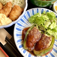 ピーマンの肉詰め